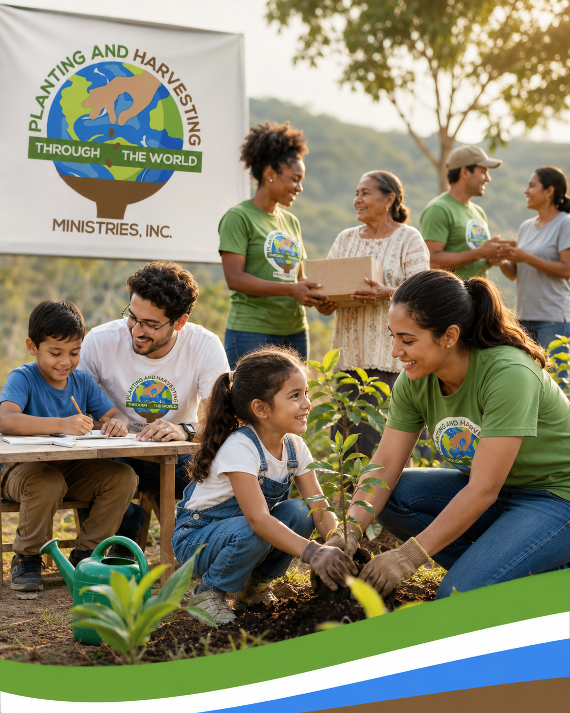 Labor social de Planting and Harvesting Through the World Ministries